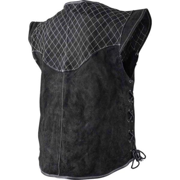 Ristridin Suede Vest