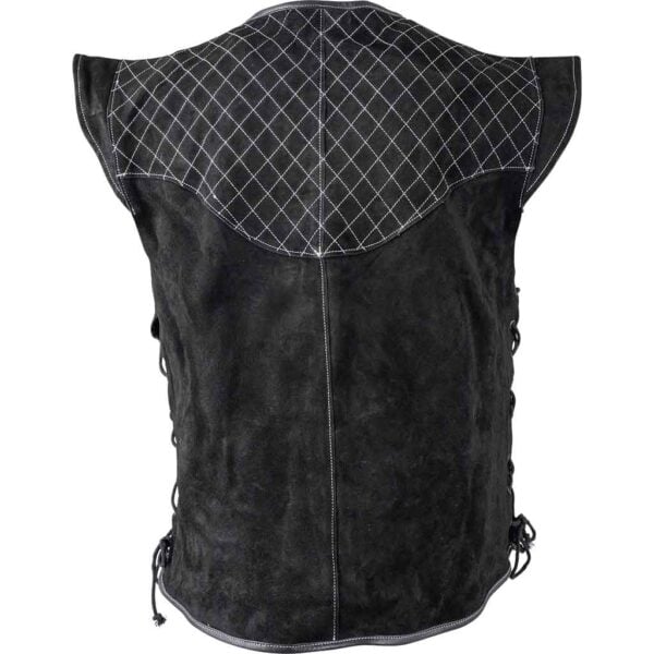 Ristridin Suede Vest