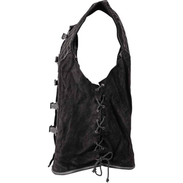 Ristridin Suede Vest
