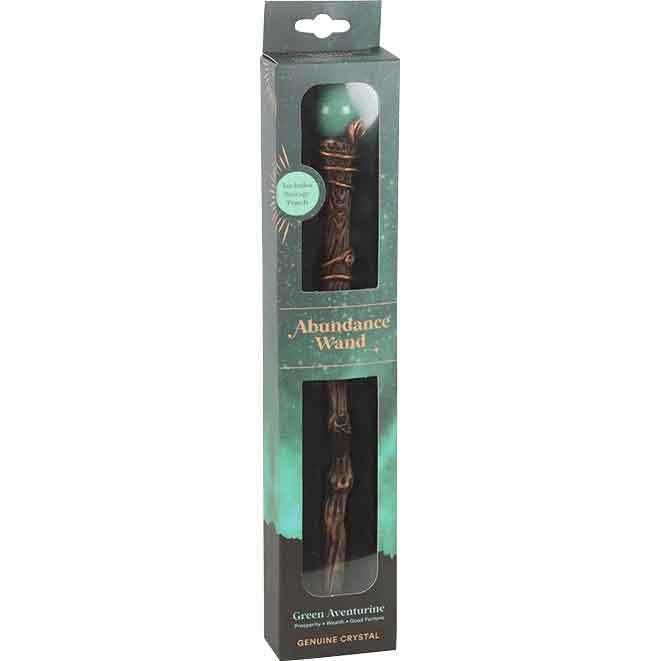 Green Aventurine Abundance Wand