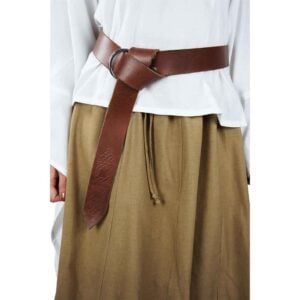 Kegan Celtic Ring Belt - Brown