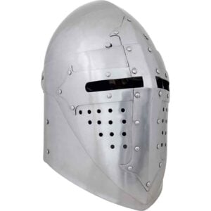 14th Century Visored Bascinet
