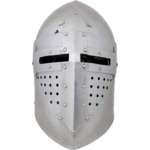 14th Century Visored Bascinet