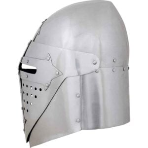 14th Century Visored Bascinet