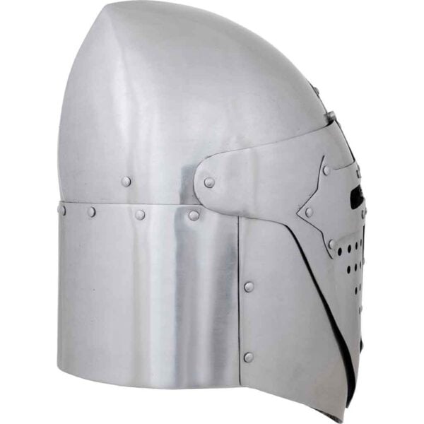 14th Century Visored Bascinet