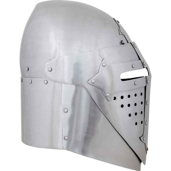 14th Century Visored Bascinet
