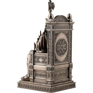 Enthroned Zeus with Thunderbolt Statue