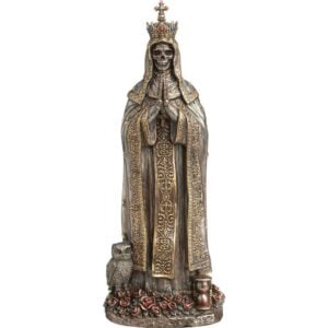 Crowned Santa Muerte Death Statue