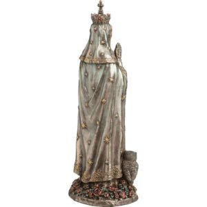 Crowned Santa Muerte Death Statue