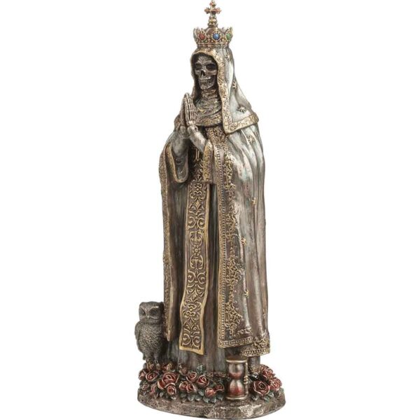 Crowned Santa Muerte Death Statue