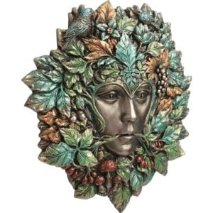 Lady Greenman Abundance Wall Plaque