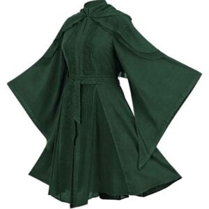 Lorana Elven Coat - Huntress Green