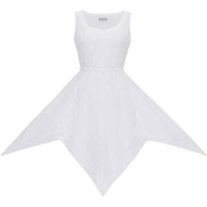 Robyn Short Hooded Medieval Dress with Chemise - Huntress Green