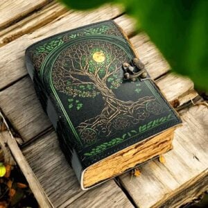 Grimoire Tree of Life Leather Journal