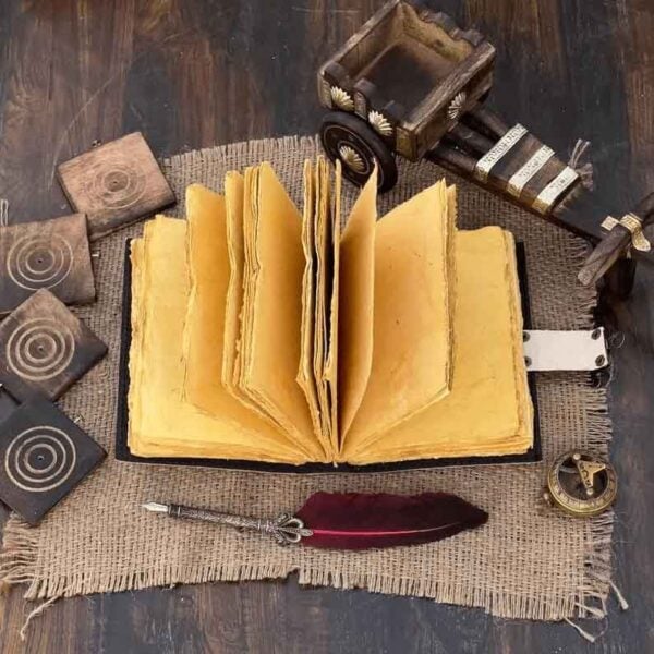 Moon Phase Leather Journal