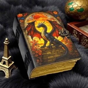 Grimoire Dragon Leather Journal