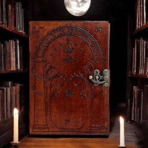 Fantasy Door Leather Journal