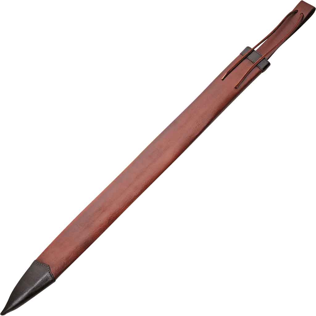 Medieval Arming Sword Leather Scabbard