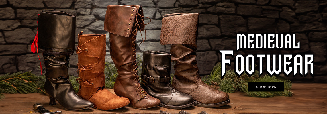 Medieval Footwear at Dark Knight Armoury