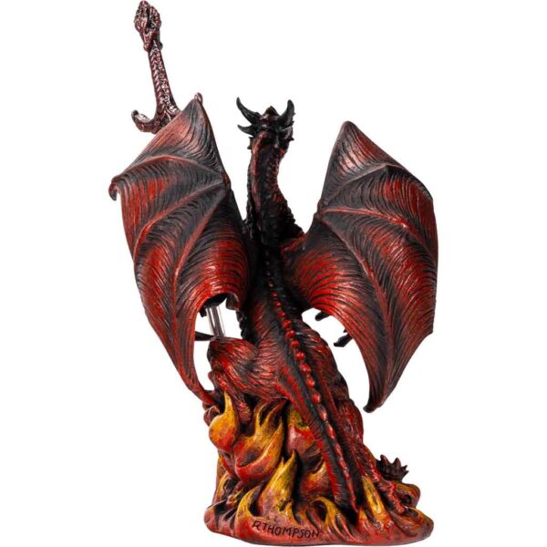 Wrathblade Dragon Statue with Letter Opener