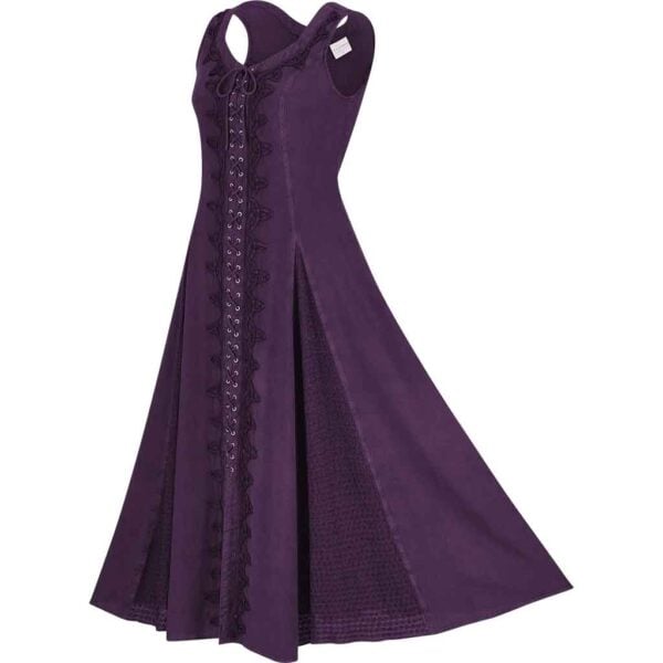 Trinity Celtic Fantasy Dress - Mystic Purple