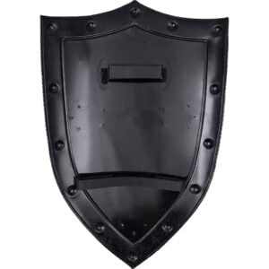 Black Cross Templar Steel Shield