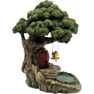 Large Fairy Garden Tree Statue