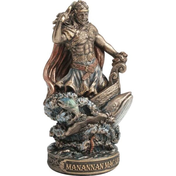 Manannan Mac Lir Irish God Statue