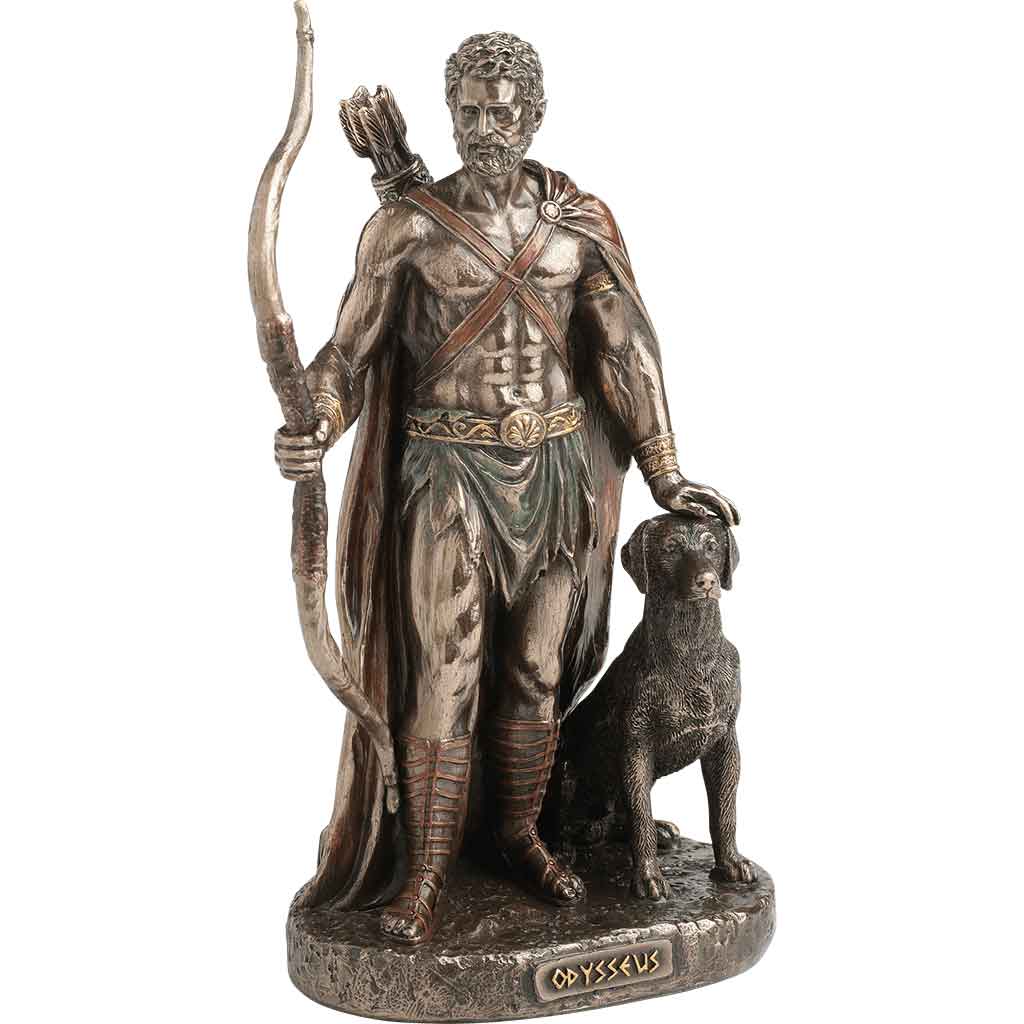 Odysseus and Argos Greek Statue