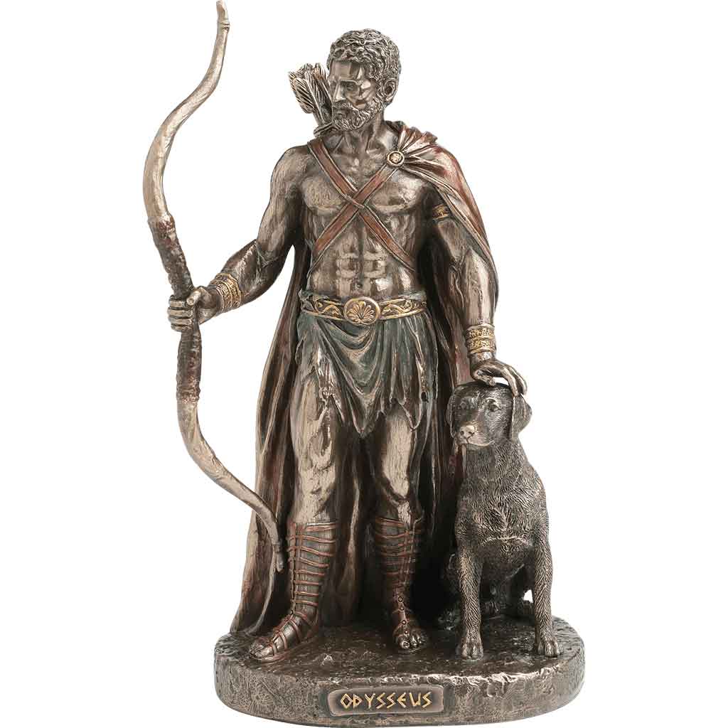 Odysseus and Argos Greek Statue