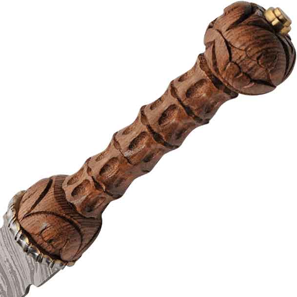 Layered Steel Grooved Gladius Sword