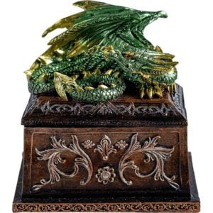Treasure Guardian Dragon Trinket Box