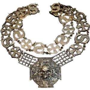 Imperial Cross Knight's Chain Collar