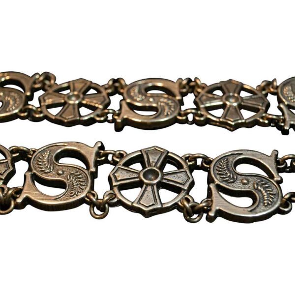 Imperial Cross Knight's Chain Collar