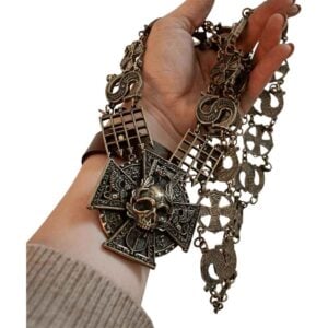 Imperial Cross Knight's Chain Collar