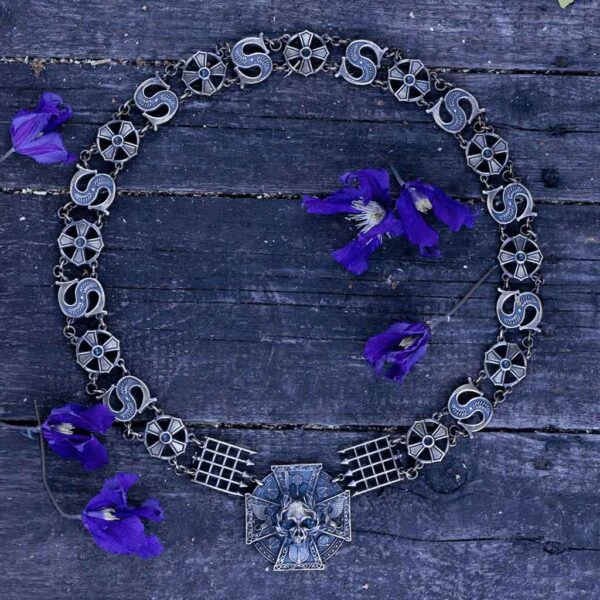 Imperial Cross Knight's Chain Collar