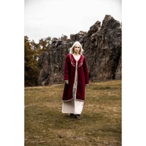 Skadi Viking Birka Coat - Red
