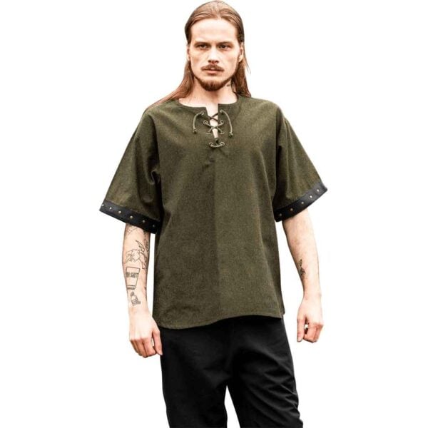 Hagen Mens Shirt - Green