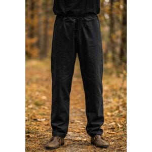 Peter Medieval Trousers - Black