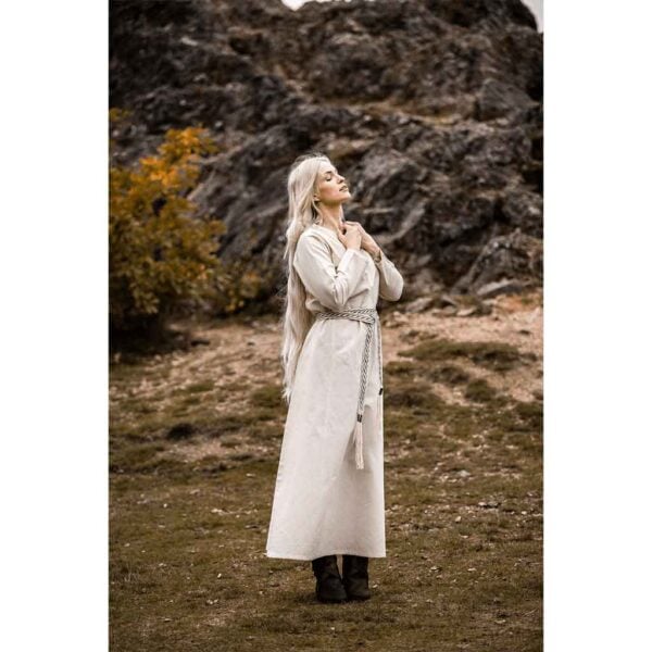 Alvilda Viking Dress - Natural