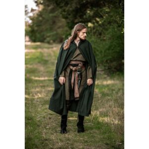 Johannes Medieval Cloak - Green