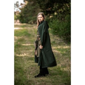 Johannes Medieval Cloak - Green