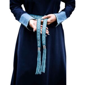 Vigga Embroidered Belt - Blue