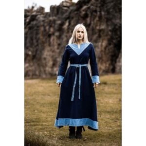 Vigga Embroidered Belt - Blue