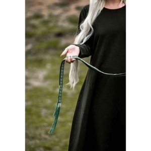 Vigga Embroidered Belt - Green