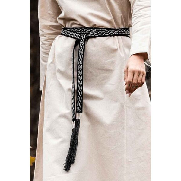 Vigga Embroidered Belt - Black