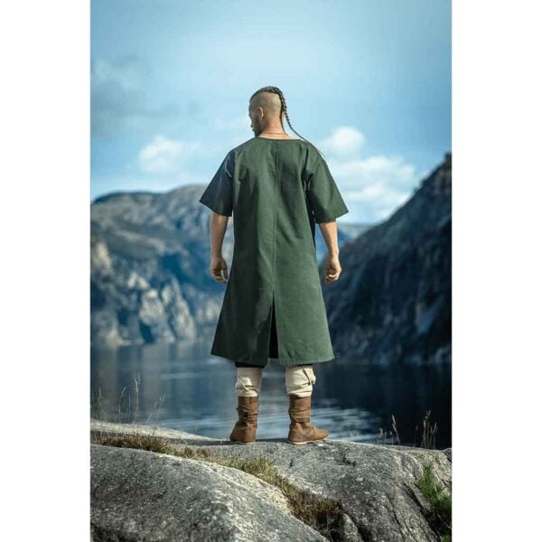 Asgrim Mens Viking Tunic - Green