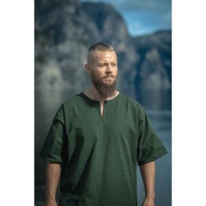 Asgrim Mens Viking Tunic - Green