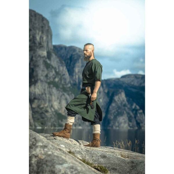 Asgrim Mens Viking Tunic - Green