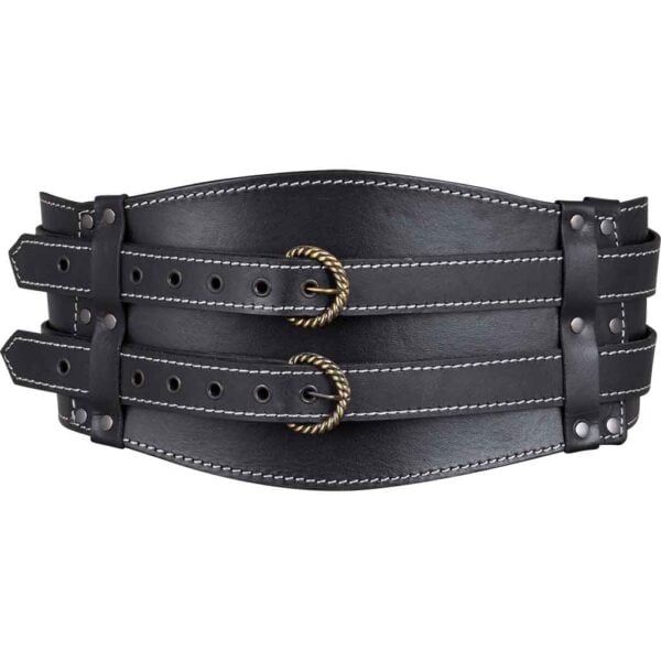 Jendrik Leather Double Belt